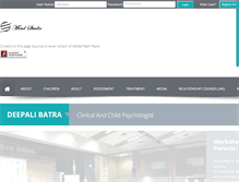 Tablet Screenshot of deepalibatra.com